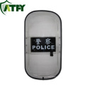 bouclier anti-émeute en polycarbonate pour le bouclier anti-émeute de la police / police